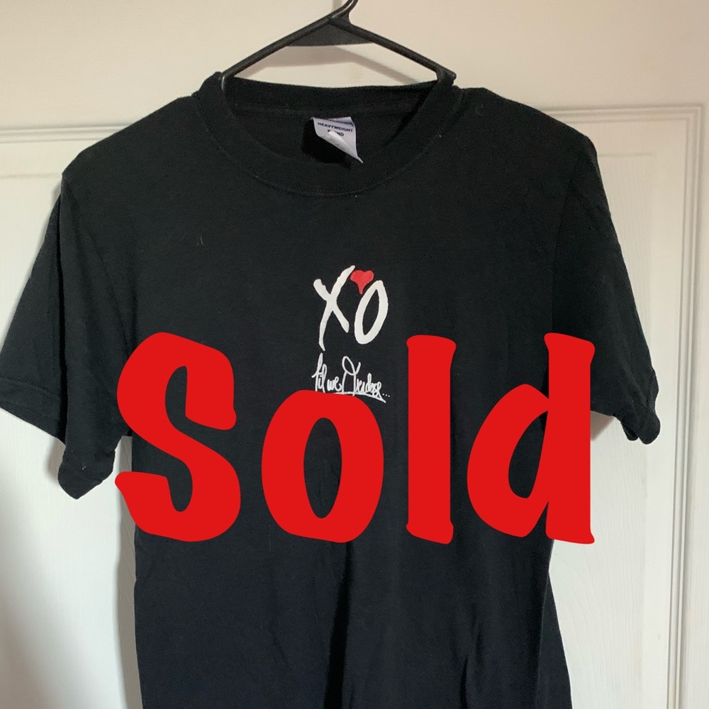 XO The Weeknd tshirt